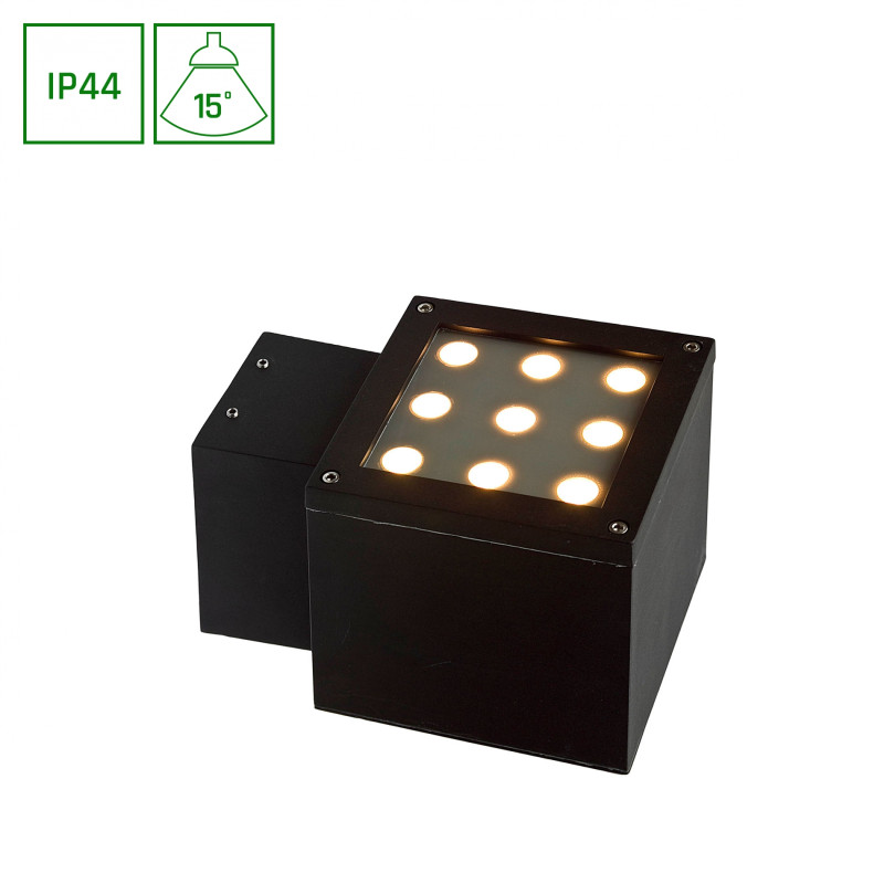 TORRE 2x9LED CREE 15st 230V 34W IP44 WW NAŚCIENNE