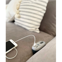 gniazdo sofy brennenstuhl®estilo z funkcją ładowania 1xEuro-socket i 2xUSB-Charger antracyt/szary