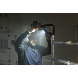 Professional Hybrydowy naświetlacz budowlany LED CL 5050 MBAH, 6800 lm, IP65