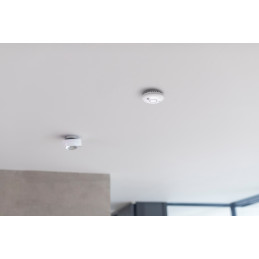 brennenstuhl®Connect Czujka dymu i wysokiej temperatury WiFi WRHM01