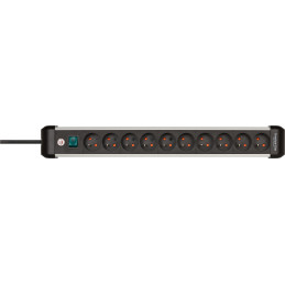 Listwa zasilająca Premium-Alu-Line 10 gniazda 3 m H05VV-F 3G1,5 *FR/BE*