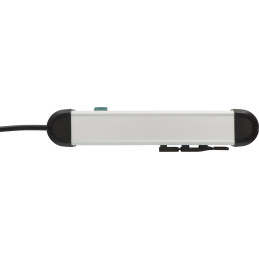Listwa zasilająca Premium-Alu-Line 4 gniazda 1,8 m H05VV-F 3G1,5 *FR/BE*
