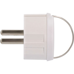 Adapter gniazda USB C 2,4A biały