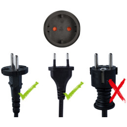 Adapter podróżny Euro/USA i Japonia