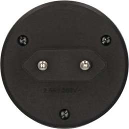 Adapter podróżny USA  Euro, Wraz z bezpiecznikiem 2,5A