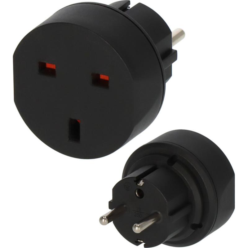 Adapter podróżny Wielka Brytania  z uziemieniem