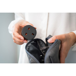 Adapter podróżny Wielka Brytania  z uziemieniem