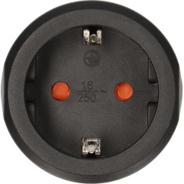 Adapter podróżny z uziemieniem/Szwajcaria Wraz z bezpiecznikiem 10A
