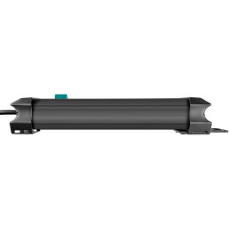 Premium-Line 4.gniazdka czarny 1,8m H05VV-F 3G1,5 *FR/BE*