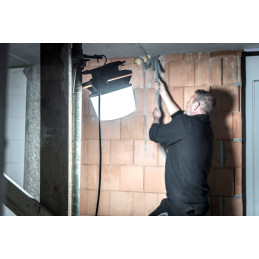 professionalLINE Mobilny hybrydowy reflektor LED 360° ORUM 4050 MH, 5000lm, IP65
