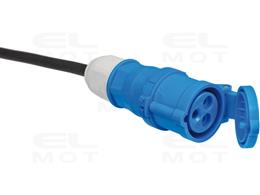 Brennenstuhl Przedłużacz CEE 10m H07RN-F 3G1,5 (kabel CEE z wtyczką CEE i złączką z klapką uszczelniającą, do stałego zastosowan