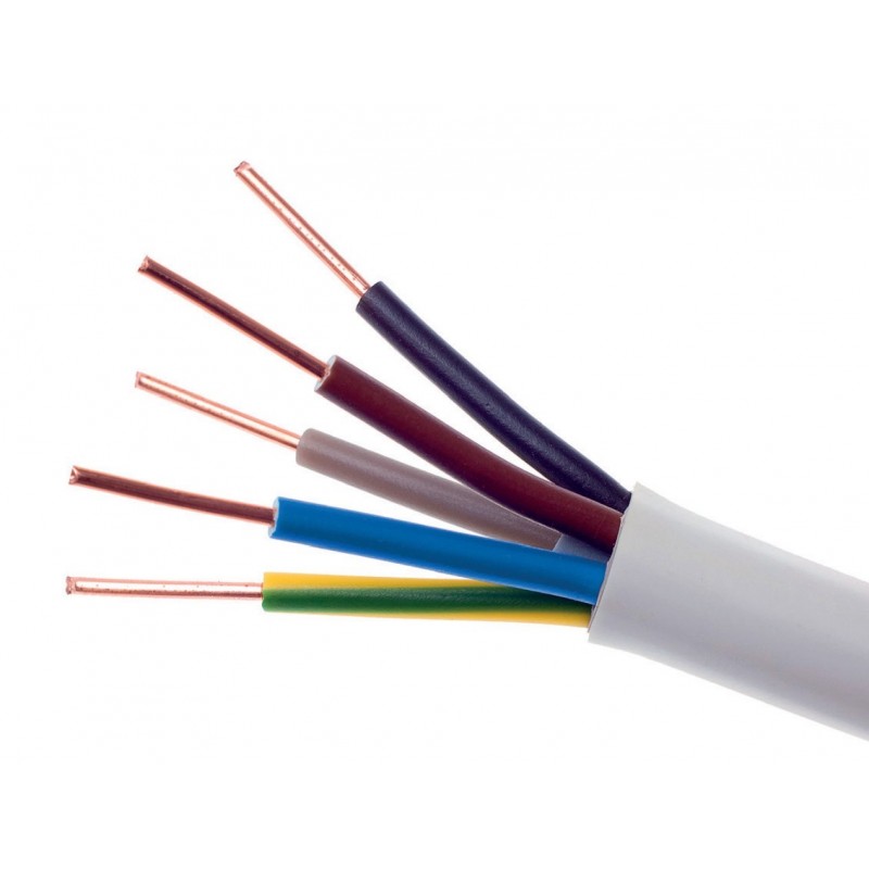 Przewód instalacyjny YDY 5x4 450/750V żo ELEKTROKABEL