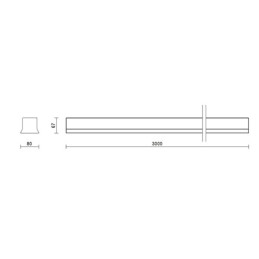 OPRAWA LEDEX TOP PR3000 10300lm HF 840 QCA MP