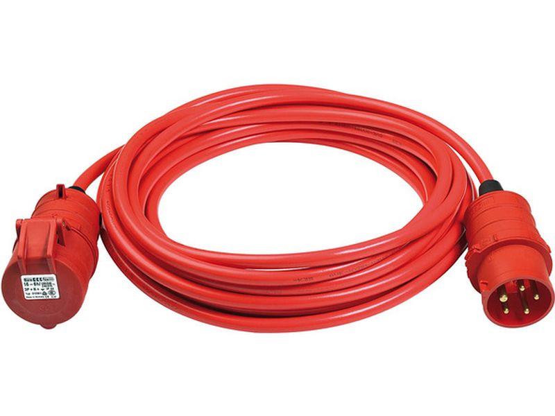 CEE Kabel przedłużający BREMAXX IP44 10m czerwony AT-N07V3V3-F 5G1,5-248370