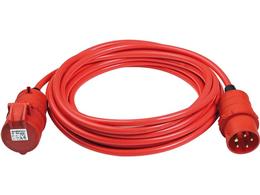CEE Kabel przedłużający BREMAXX IP44 25m czerwony AT-N07V3V3-F 5G1,5-248373