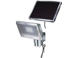 Zewnętrzna lampa solarna LED SOL 80 ALU, IP44 z czujnikiem ruchu na promieniowanie podczerwone 8xLED 0,5W 350lm Długość kabla 4,