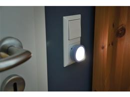 Zestaw lampek nocnych NL 01 QD Set z czujnikiem zmierzchowym 1 LED 1,5lm, 1x białej, 1x różowej, 1x jasnoniebieskiej-249236