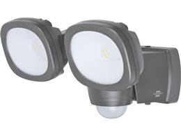 Reflektor LED na baterie LUFOS 420 z czujnikiem ruchu na podczerwień IP44 2x240lm-249874