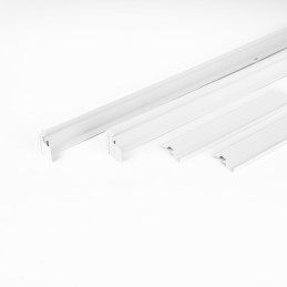 Ramka natynkowa do paneli LED składana klik klik 1200x300 biała V-TAC