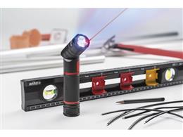 Wiha Latarka z laserem oraz światłami LED i UV wraz z 3 bateriami AAA 100 - 310 lm (41286)-204461