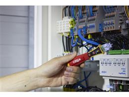 Wiha Próbnik napięcia Volt Detector bezdotykowy, jednobiegunowy, 12–1000 V AC z 2 bateriami AAA (43797)-263513