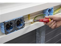 Wiha Próbnik napięcia Volt Detector bezdotykowy, jednobiegunowy, 12–1000 V AC z 2 bateriami AAA (43797)-263515