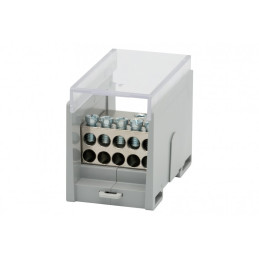 Blok rozdzielczy VBR 400A-10 (1x50 / 10x16) Al/Cu - szary