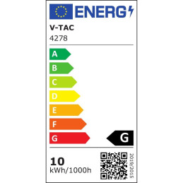 Żarówka LED V-TAC 10W kula glob G95 E27 VT-1893 6000K 810lm