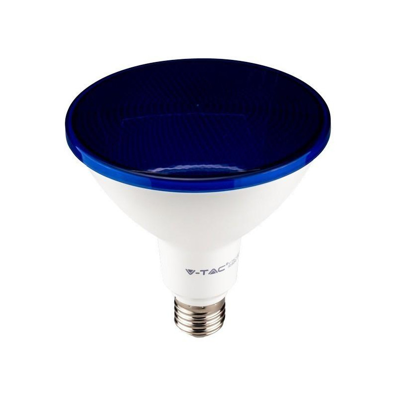 Żarówka LED V-TAC 17W PAR38 E27 IP65 VT-1227 Kolor Niebieski 1300lm