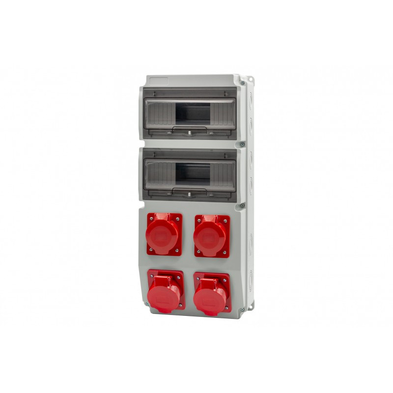 Rozdzielnica CAJA 20M - gniazda 4x32A 5p /20 modułów/ IP44
