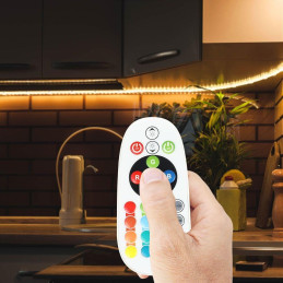 Sterownik taśm LED RGB 72W podczerwień 24 przyciski V-TAC VT-2472