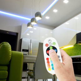 Sterownik taśm LED RGB 72W podczerwień 24 przyciski V-TAC VT-2472