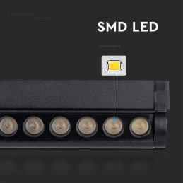 Oprawa projektor szynosystem magnetyczny 48V V-TAC 5W LED 34st VT-4205 3000K 600lm 3 lata gwarancji