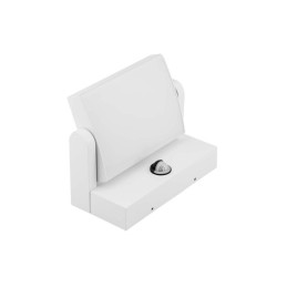 Projektor oprawa elewacyjna V-TAC 17W LED czujnik ruchu biała IP65 VT-11020S 4000K 2520lm