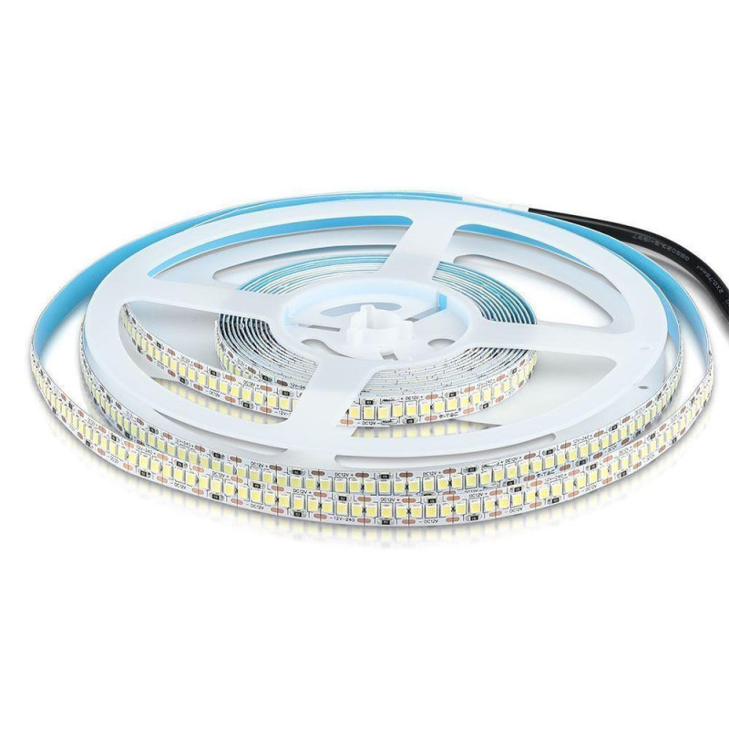 Taśma LED V-TAC 12V SMD2835 1200LED high lumen IP20 20W/m VT-2835 240-H-N 4000K 2000lm