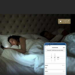 Żarówka LED smart WI-FI V-TAC 11W E27 A60 tuya Alexa Google Home VT-5113-N RGB+2700K-6400K 1055lm