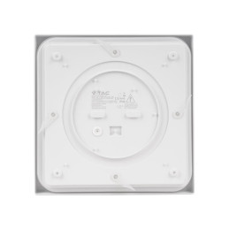 Plafon V-TAC 18W LED kwadrat IP44 23x23cm biały VT-8618W-SQ 6500K 1800lm