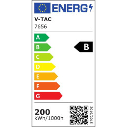 Oprawa LED high bay V-TAC MeanWell driver 200W 185Lm/W VT-9219 4000K 37000lm 5 lat gwarancji