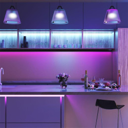 Żarówka LED SMART WiFi V-TAC 4.8W GU10 TUYA Amazon Alexa Google Home VT-2215 RGB+2700K-6500K 380lm