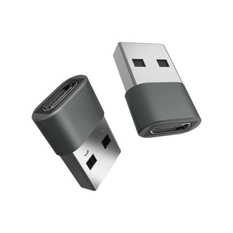 Adaptor przejściówka V-TAC USB do type C czarna VT-5319