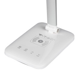 Lampka biurkowa V-TAC 7W 3w1 indukcja zmiana barwy biała VT-1027 2700K-6500K 400lm