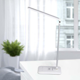 Lampka biurkowa V-TAC 7W 3w1 indukcja zmiana barwy biała VT-1027 2700K-6500K 400lm
