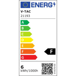 Żarówka LED V-TAC SAMSUNG CHIP 6W GU10 110st VT-247 4000K 445lm 5 lat gwarancji