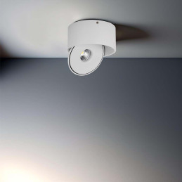 Oprawa natynkowa downlight V-TAC 28W uchylna CRI90 CCT biała VT-2833 3000K-4000K-6400K 2500lm