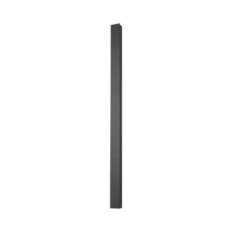Oprawa ścienna elewacyjna LED linia V-TAC 16W IP65 antracyt 100cm VT-1176 4000K 2250lm