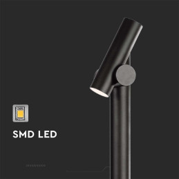 Słupek Ogrodowy V-TAC 4W LED 100CM Czarny IP44 VT-1187 3000K 390lm