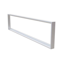 Ramka natynkowa do paneli LED składana klik klik 1200x300 biała V-TAC