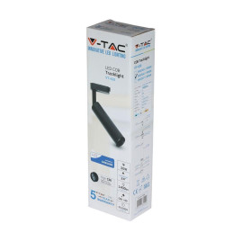 Oprawa 20W LED V-TAC szynosystem 3F SAMSUNG CHIP CRI90+czarna VT-420-B 5000K 1600lm 5 lat gwarancji