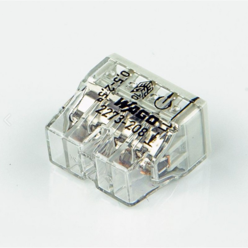 Szybkozłączka WAGO 8x 0,5-2,5mm2 2273-208 1opk. 50szt.