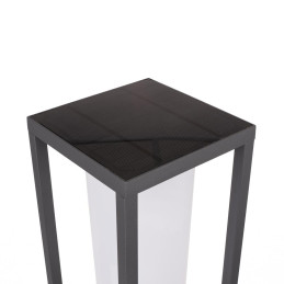 Słupek Ogrodowy Solarny V-TAC 4W LED SAMSUNG CHIP Szary 2-funkcje IP65 VT-66 3000K 280lm 3 Lata Gwarancji